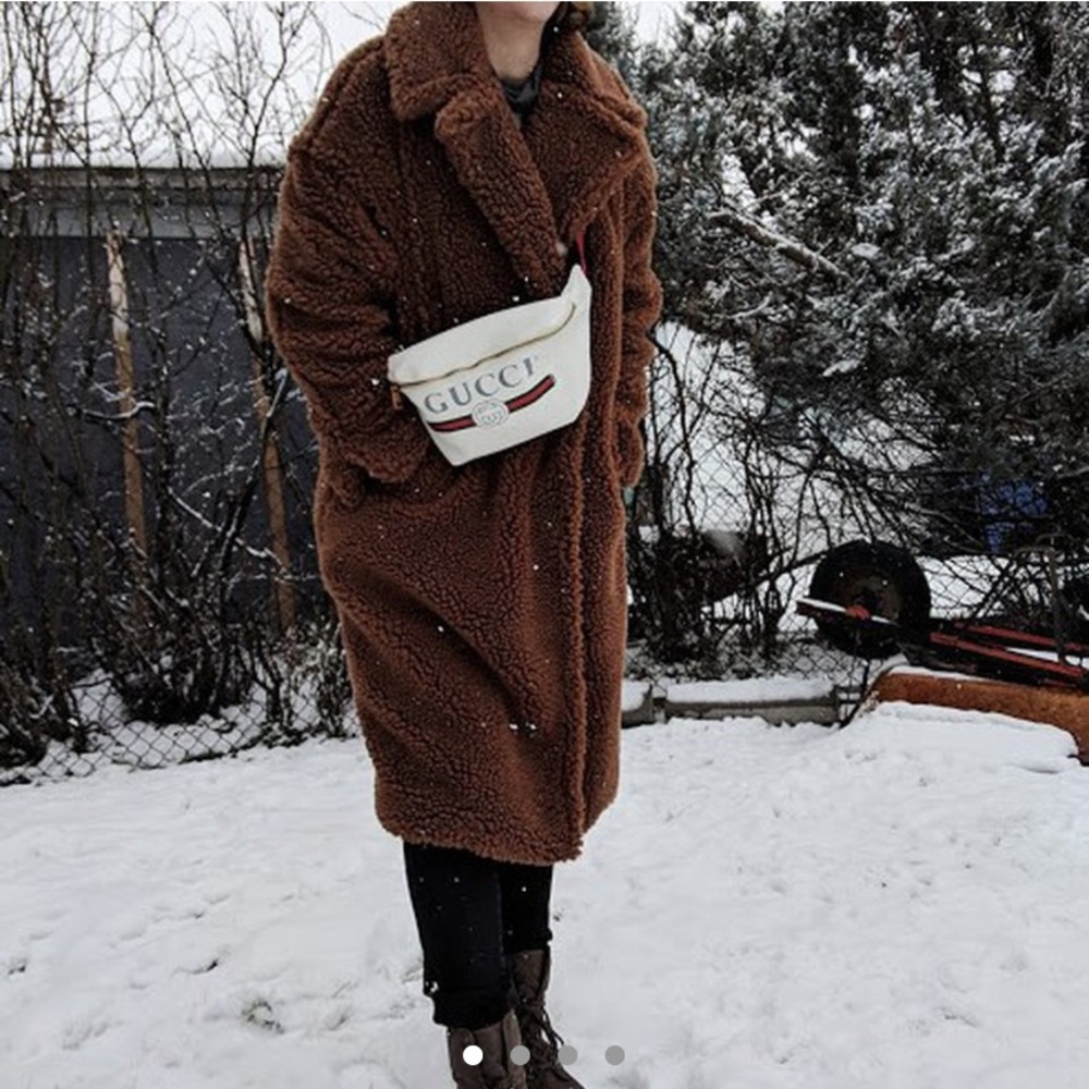 Mango teddy coat